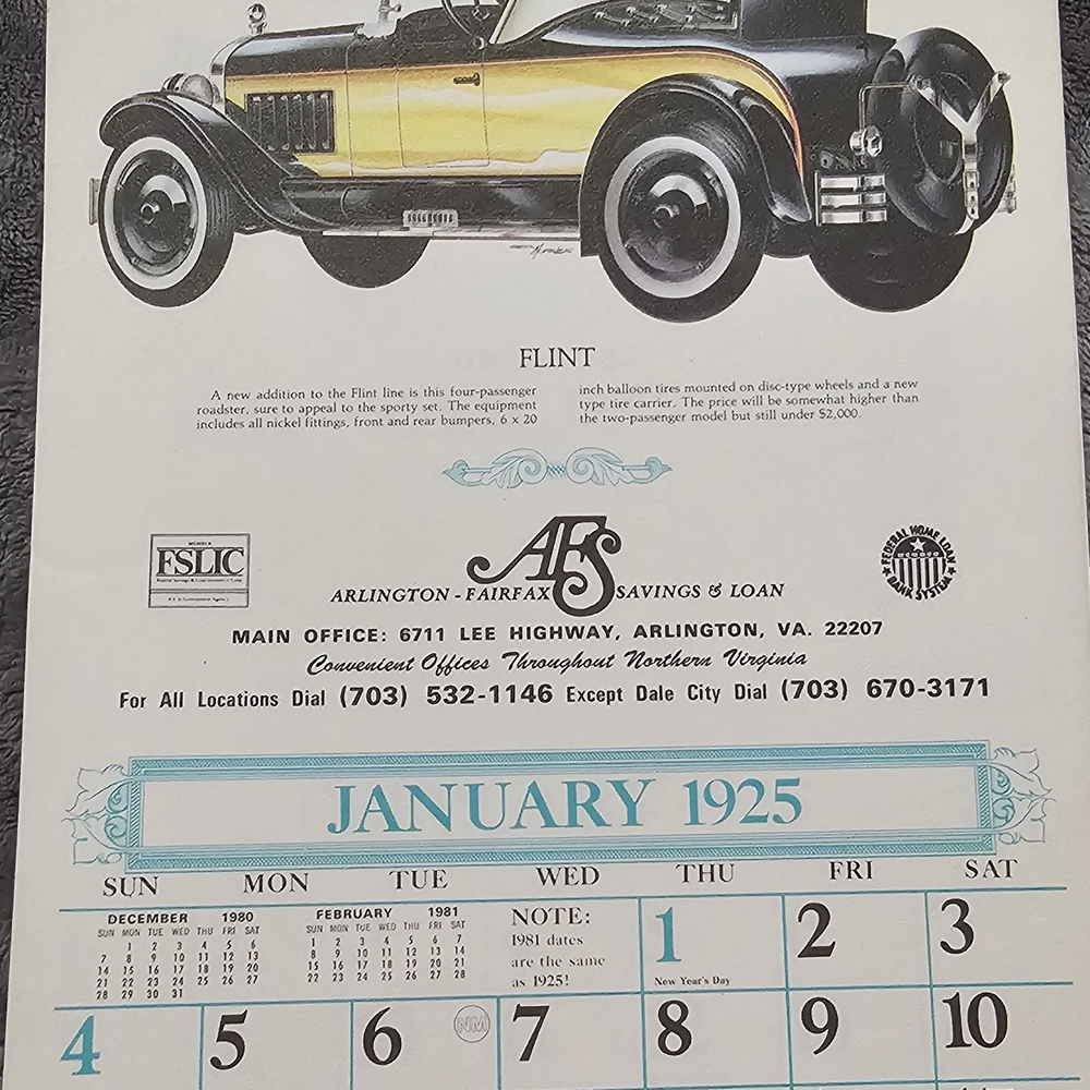 Vintage Car Poster - Black and Gold